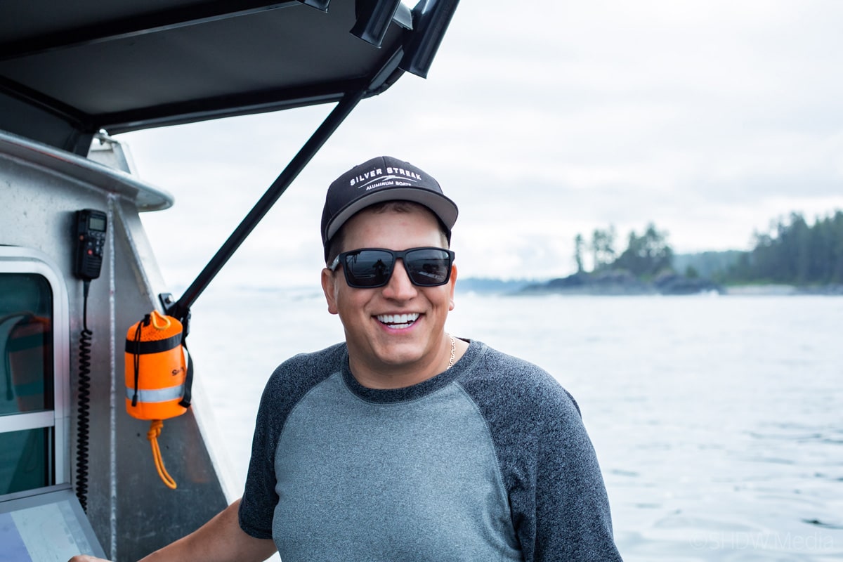 Larry Weber, head guide of Leisure Suit Charters